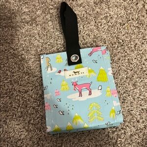 Colorful Foldable Tote with Deer Design